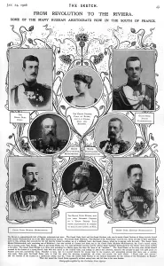 Nobility Prints: Russian aristocrats on the Riviera, 1906