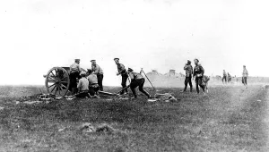 Artillery Prints: Russian artillery in action near Przemysl