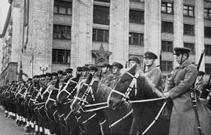 Uss R Prints: Russian Cavalry in Red Square, 1939
