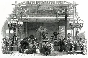 Exterior Prints: Russian department at The Great Exhibition 1851
