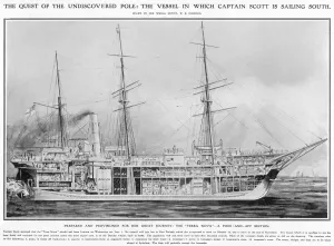 Antarctic Prints: S. S. Terra Nova, June 1910