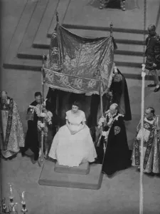 Garter Prints: The Sacring of the Queen, Coronation 1953