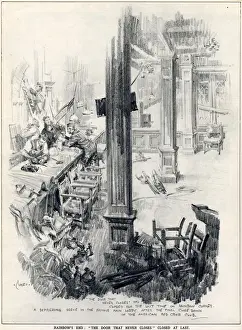 Wwii Prints: Sad scenes at Rainbow Corner, the American Red Cross Club in Shaftesbury Avenue