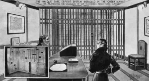 Ocean Prints: Safe deposits for the valuables of passengers on Queen Mary