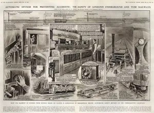 Mechanism Prints: The Safety of Londons Underground and Tube Railways
