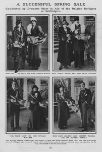 Fund Prints: Sale at Selfridges in aid of Belgian refugees