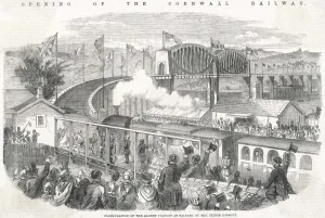 Opens Prints: Saltash Viaduct Opened