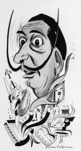 July Prints: Salvador Dali Cartoon