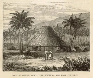 Palm Prints: Samoa / Council House