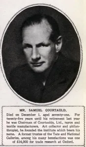 Founder Prints: Samuel Courtauld
