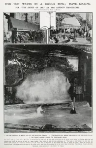 Theatrical Prints: The Sands of Dee, how the waves are formed at Hippodrome