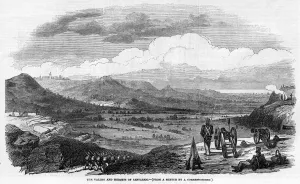 Military Prints: Santarem during 1846 civil war