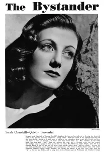 Winston Prints: Sarah Churchill, 1940