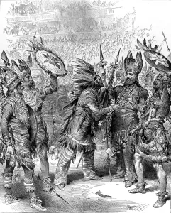 Indians Prints: The Savage Club Entertainment at the Royal Albert Hall, 1883