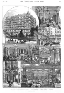 Court Yard Prints: The Savoy Hotel, 1889