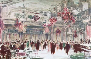 Strand Prints: Savoy Hotel, London