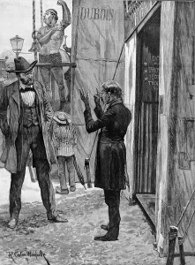 Performer Prints: Scene at the Circus, c. 1891