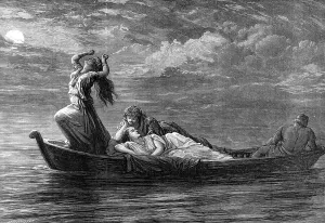 Ancient Prints: Scene from The Last Days of Pompeii, 1872