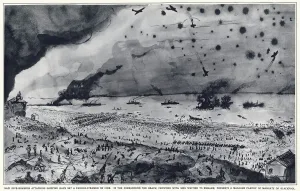 Waiting Prints: Scene during the evacuation of Dunkirk, WW2