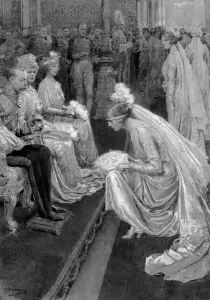 Tradition Prints: Scene at the First Court of 1922