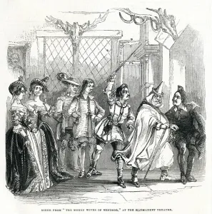 19th Prints: Scene from the Merry Wives of Windsor