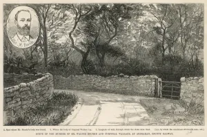 Corporal Prints: Scene of the murder of Mr Bourke and Corporal Wallace