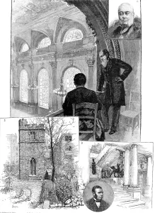 1884 Prints: Scenes at the Clothworkers Company, London, 1884