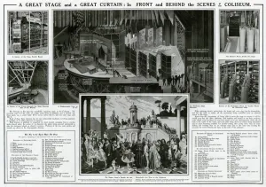 Musicians Prints: In front and behind the scenes at the Coliseum, London