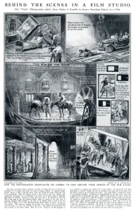 Film Prints: Behind the scenes in a film studio 1924