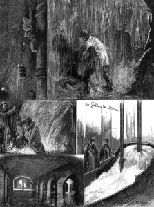 1876 Prints: Scenes at the Kent Waterworks, 1876