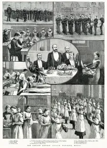 Prince Prints: These are scenes from the London Orphan Asylum in Watford