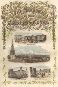Festivities Prints: Scenes from the marriage of the Princess Royal, 1858