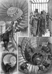 Trip Prints: Scenes at the Monument of London, 1891