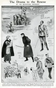 Singing Prints: Scenes from a play, Tommy Atkins, at the Lyceum Theatre