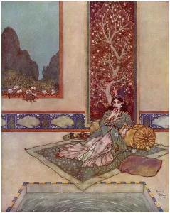 Edmund Prints: Scheherazade of the Arabian Nights