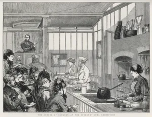 Lectures Prints: School of Cookery / 1873