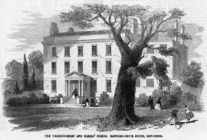 1855 Prints: School at New Cross