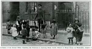 Kings Prints: School Sentry 1914
