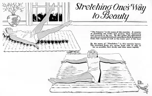 Exercising Prints: Scissors and Pendulum - Exercise regime for 1927