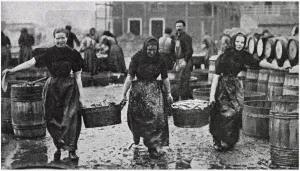 Britain Prints: Scotch Herring Women Workers 1902