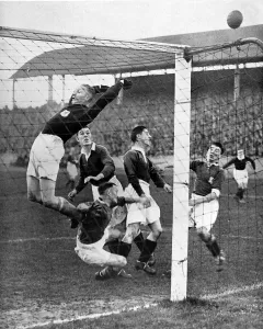 Welsh Prints: Scotland vs. Wales Football Match, 1930