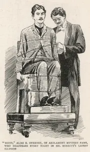 Sweeney Prints: Scott, alias Sweeney, in an illusion