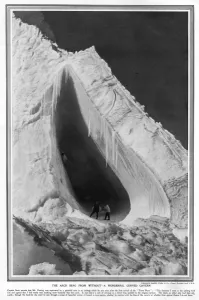 Antarctic Prints: Scott Polar Expedition 1910 - 1912 - glacial cave