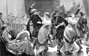 Ball Room Prints: Scottish Ball 1878