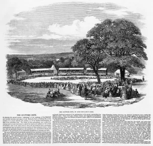 Gathering Prints: The Scottish Fete, in Lord Hollands Park
