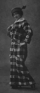Check Prints: Scottish inspired fashion, 1915