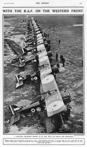 Aircraft Prints: A scouting squadron drawn up in line with pilots & mechanics