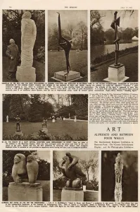 Sculptor Prints: Sculptures on display as part of the Festival of Britain