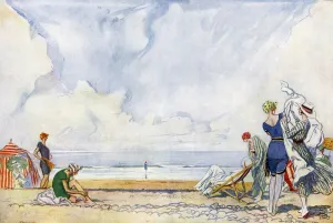 Seaside Prints: The Sea Hath Pearls by Claude Shepperson
