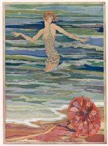 Colour Prints: The Sea Hath Pearls - Especially At Deauville In August